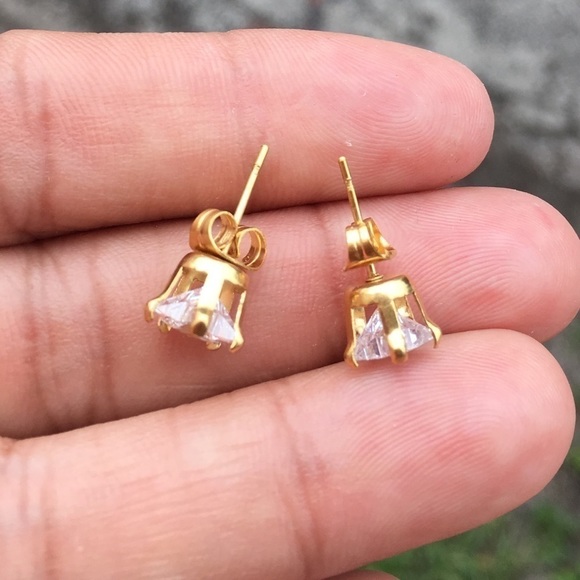 GOLD filled earrings - Picture 2 of 7